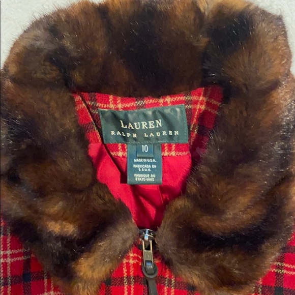 Red plaid jacket - Picture 2 of 3